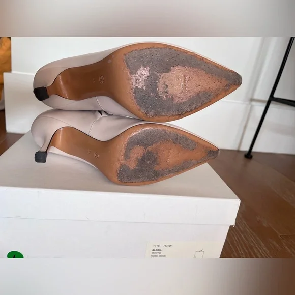 The Row - Gloria Bootie - Rose Beige - Size 38 - Picture 5 of 8